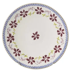 New 2 Everyday Plates Clematis Plates