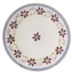 New 2 Everyday Plates Clematis Plates