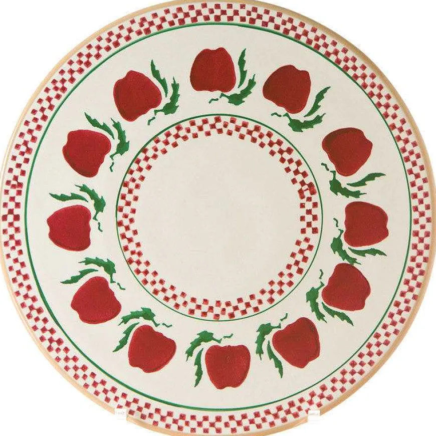 Cheap 9" Footed Cake Plate Apple Apple