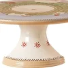 Hot 9" Footed Cake Plate Assorted Animals Landscapes