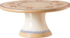 Best Sale 9" Footed Cake Plate Clematis Clematis