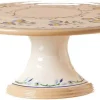 Best Sale 9" Footed Cake Plate Forget Me Not Serving