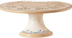 Best Sale 9" Footed Cake Plate Forget Me Not Serving