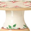 Best 9" Footed Cake Plate Fuchsia Tea Fanatic'S Gifts