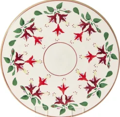 Cheap 9" Footed Cake Plate Fuchsia Fuchsia