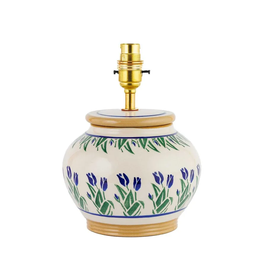 Discount 5" Lamp Blue Blooms Lamps