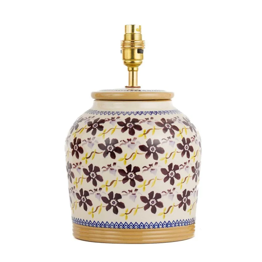 Sale 7" Lamp Clematis Base Only Lamps