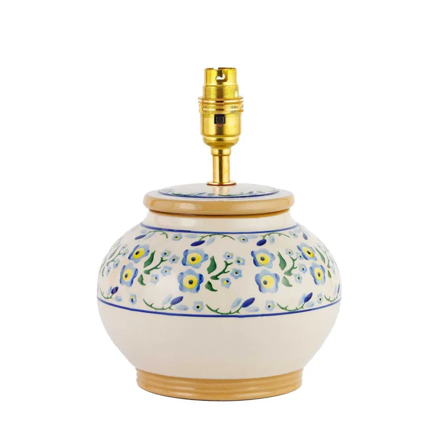 Best 5" Lamp Forget Me Not Base Only Forget Me Not