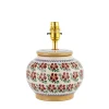 Outlet 5" Lamp Old Rose Base Only Old Rose
