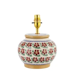 Cheap 5" Lamp Old Rose Base Only Wedding Gifts