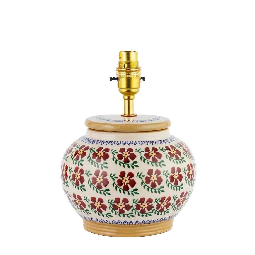 Cheap 5" Lamp Old Rose Base Only Wedding Gifts