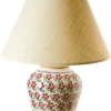 Clearance 7" Lamp Old Rose Base Only Lamps