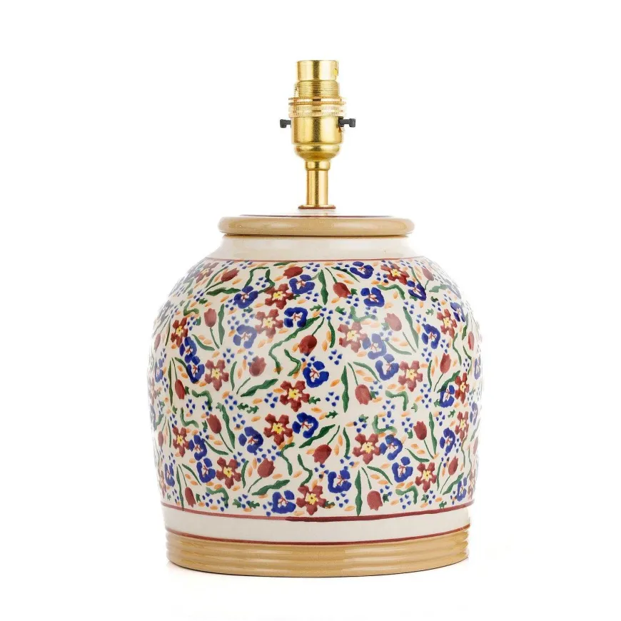 Cheap 7" Lamp Wild Flower Meadow Base Only Wild Flower Meadow