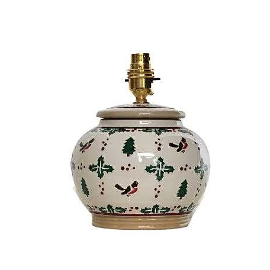 Shop 5" Lamp Winter Robin Base Only (Eu Fittings) Reindeer