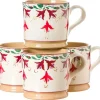 Fashion 4 Large Mugs Fuchsia Gift Sets