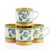 Outlet 4 Small Mugs Clover Coffee Addict'S Gifts