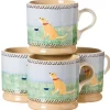 Best Sale 4 Small Mugs Dog Children'S Gifts