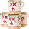 Outlet 4 Small Mugs Fuchsia Fuchsia
