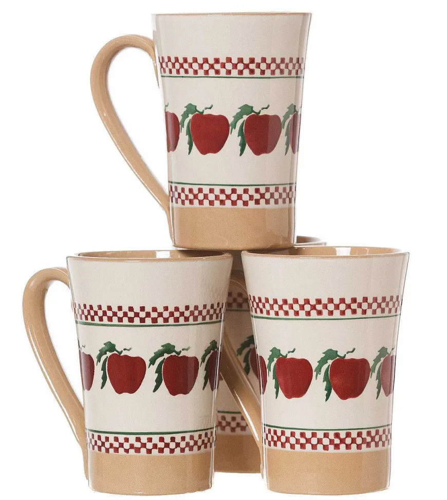 Shop 4 Tall Mugs Apple Tea Fanatic'S Gifts
