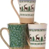 Cheap 2 Tall Mugs Reindeer & 2 Tall Mugs Green Lawn Gift Sets