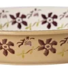 Fashion Classic Pie Dish Clematis Food Lover'S Gifts