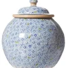 Shop Cookie Jar And Medium Heart Plate Lawn Light Blue Lawn