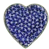 Sale Cookie Jar And Medium Heart Plate Lawn Dark Blue Gift Sets