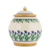 Store Cookie Jar Blue Blooms Storage Jars