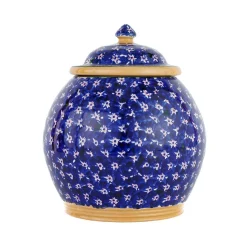 Fashion Cookie Jar Lawn Dark Blue Valentine'S Day