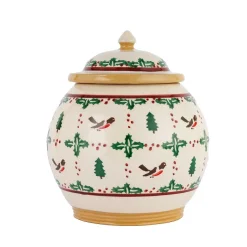 Sale Cookie Jar Winter Robin Storage Jars