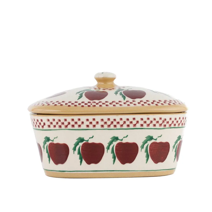 Cheap Covered Butterdish Apple Apple