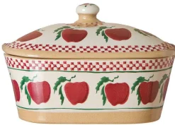 Cheap Covered Butterdish Apple Apple