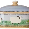 Best Covered Butterdish Assorted Animals Tea Fanatic'S Gifts