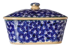 Sale Covered Butterdish Dark Blue Lawn Mother'S Day