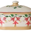 Shop Covered Butterdish Fuchsia Mother'S Day