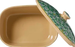 Cheap Covered Butterdish Lawn Green Lawn