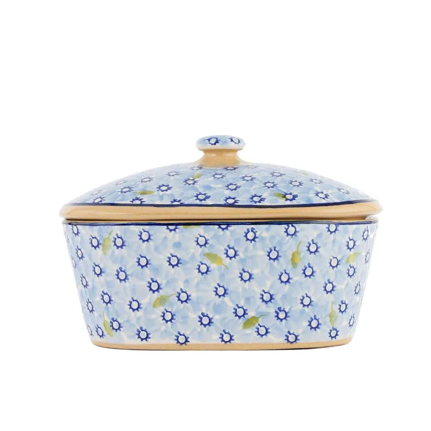 Flash Sale Covered Butterdish Lawn Light Blue Serving Accessories