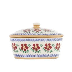 Clearance Covered Butterdish Old Rose Serving Accessories