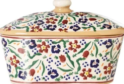 Best Covered Butterdish Wild Flower Meadow Serving Accessories