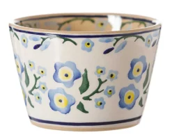 Fashion Custard Cup Forget Me Not Oven Friendly Dishes