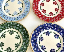 Store Dessert Plates Assorted Lawn Set Of 4 Plates