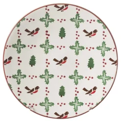 Flash Sale Everyday Plate Winter Robin Plates