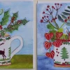 Cheap Greeting Card Christmas Pack Winter Robin