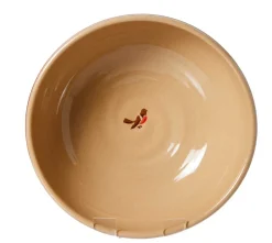 Clearance Large Bowl Winter Robin Winter Robin