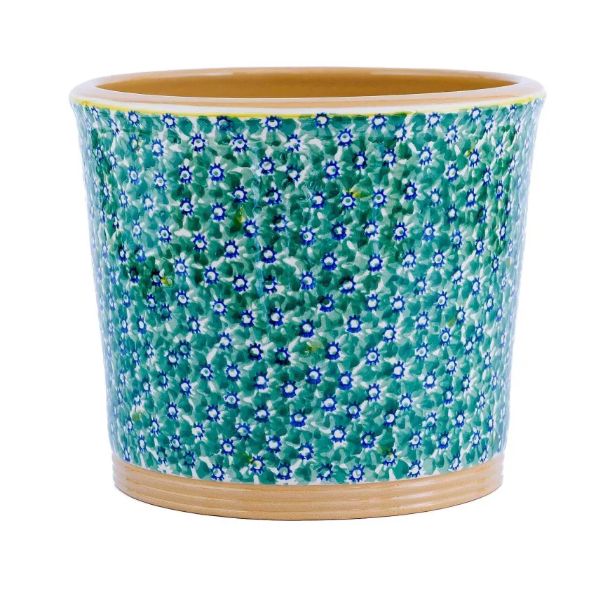 Best Sale Large Cache Pot Indoor Lawn Green Valentine'S Day