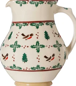 Cheap Large Jug Winter Robin Jugs
