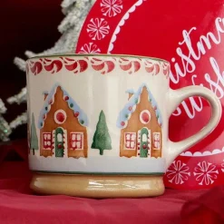 Fashion Large Mug Ginger House Christmas