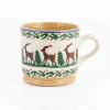 Hot Large Mug Reindeer Reindeer