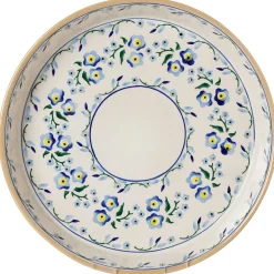 Cheap Large Quiche Dish Forget Me Not Oven Friendly Dishes