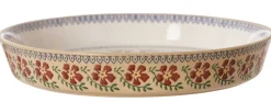 Fashion Large Quiche Dish Old Rose Oven Friendly Dishes